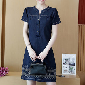 Judith denim dress