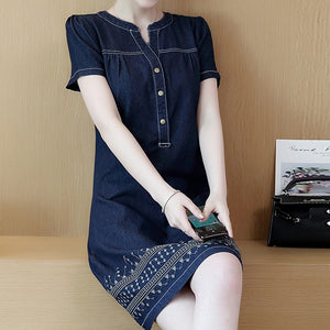 Judith denim dress