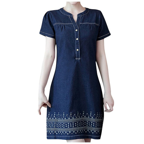 Judith denim dress