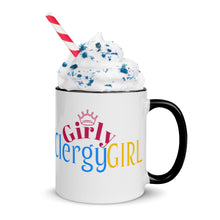Load image into Gallery viewer, Girly Clergy Girl Mug with Colorful Inside