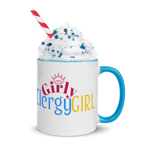 Girly Clergy Girl Mug with Colorful Inside