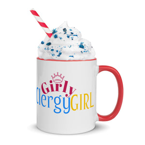 Girly Clergy Girl Mug with Colorful Inside
