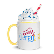 Load image into Gallery viewer, Girly Clergy Girl Mug with Colorful Inside