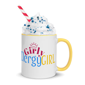 Girly Clergy Girl Mug with Colorful Inside